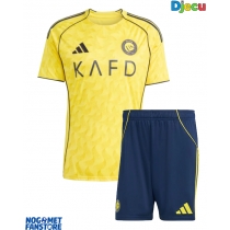 Al-Nassr Domaci Dres za djecu 2025-26 Kratak Rukav (+ Kratke hlače)